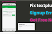 do linphone app for android and ios devices, textnow app, textplus clone app