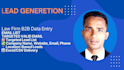 do b2b data entry and build verified law firm leads list