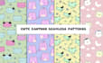 design unique cartoon seamless pattern for surfaces
