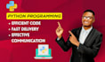 be your python developer and debugger