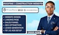 build roofing website construction contractor website hvac website handyman