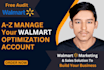 fully manage walmart as walmart va, walmart listings PPC wfs
