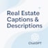 write real estate captions and property descriptions