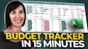 create custom excel spreadsheet google sheet dashboard finance budget tracker