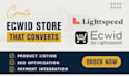 create ecwid store that converts visitors into customers