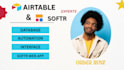 airtable database, airtable automation , airtable interface, glide softr expert