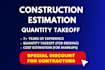 do construction quantity takeoff and cost estimation using planswift