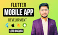 develop android, ios mobile apps using flutter and firebase