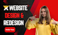 design and redesign wix website