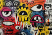 create graffiti pop art canvas designs and murals