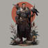 do a dnd character art and dnd concept art