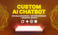 develop custom ai agent chatbot with rag and custom knowledge base