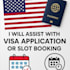 guide you through USA visa appointment slot process
