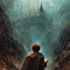 create a unique fantasy book cover illustration