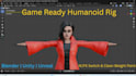 rig your humanoid character in blender game ready