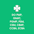 do pmp, gmat, pgmp, psm, csm, cbap, ccba, ecba