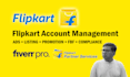 manage flipkart ads campaign, fbf, listing, promotions and compliance