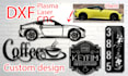 convert any image to dxf file for plasma and laser etsy