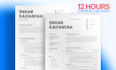 format reformat and design your resume and cv