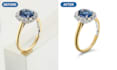 professionally jewelry retouching and color enhancement