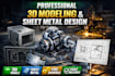 create a professional 3d model in solidworks and keyshot