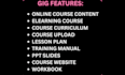 create online course content course curriculum lesson plan course creation PPT