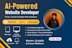 do custom ai website development