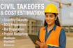 provide accurate civil takeoffs and cost estimation services