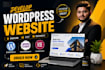 build wordpress website development, business website