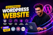build wordpress website development, business website