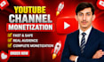 do organic youtube promotion for monetization