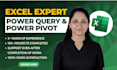 do excel automation with macros, power query and power pivot in excel