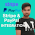 integrate stripe or paypal payment gateway