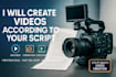 create videos according to your script
