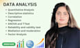 do quantitative data analysis using spss