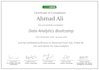 do analysis, analytics visualization in excel