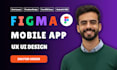 do mobile app mockups using figma