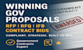 write winning rfp, rfq, ifb, or government contract proposals