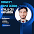 convert figma design to HTML CSS animation