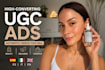 create high converting ugc ads for beauty and wellness brands
