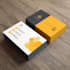 create modern and clean business cards