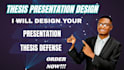 design your thesis defense presentation