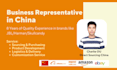 be your business representative in china
