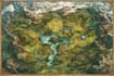 draw a fantasy map with digital watercolours