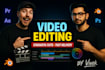 professionally edit your youtube videos with cinematic effects