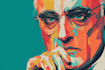 create a face into color vector art portrait