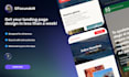 design your landing page in figma