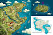 design a custom vector map images