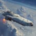 create a sci fi spaceship art