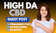 do cbd guest post on high da cbd blogs